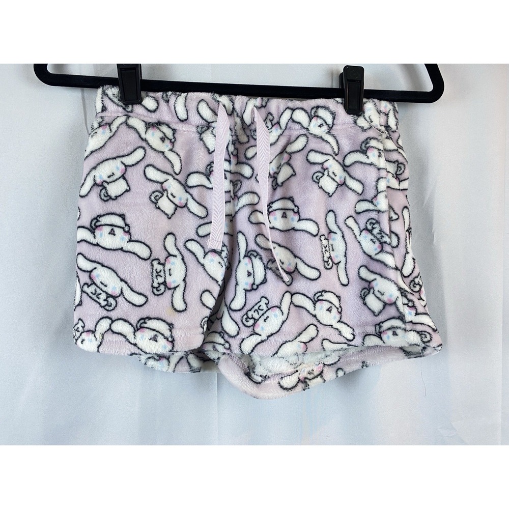 Sanrio Cinnamonroll Plush‎ Fleece Lounge Shorts Size XS Very Soft Pockets